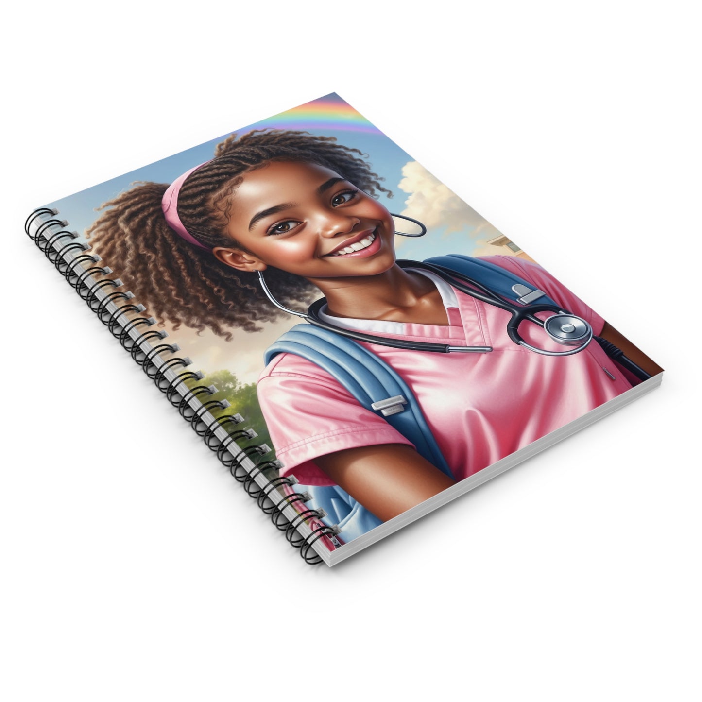 Doctor Teen v3 Spiral Notebook - Ruled Line