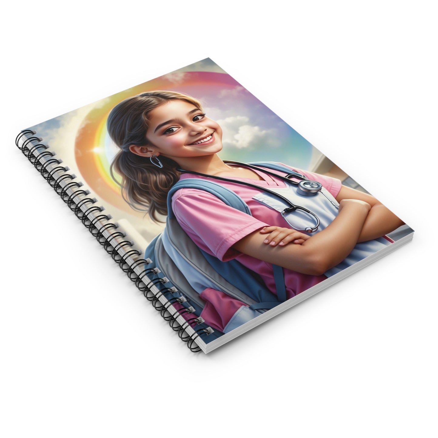Inspired Doctor Spiral Notebook - Ruled Line