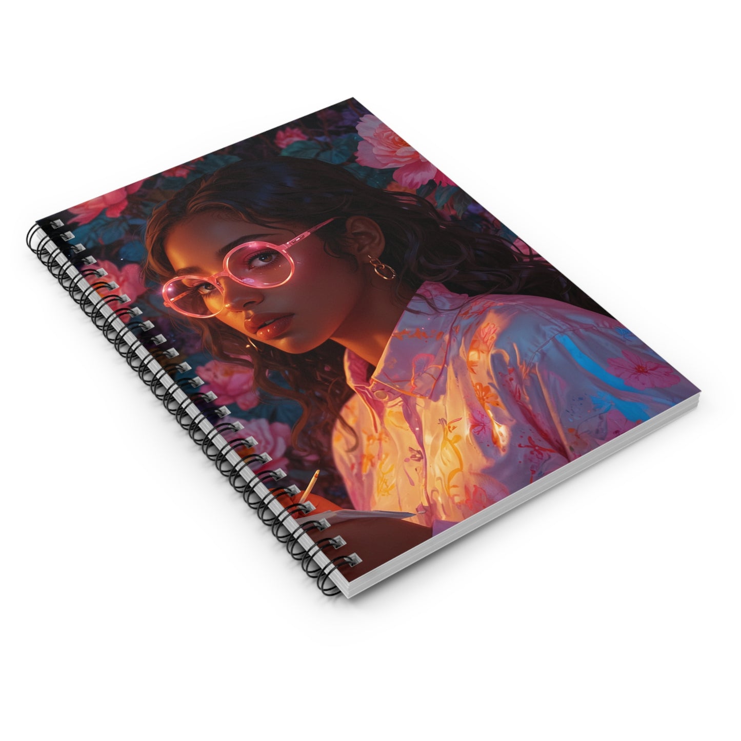 Peach Teen Spiral Notebook - Ruled Line