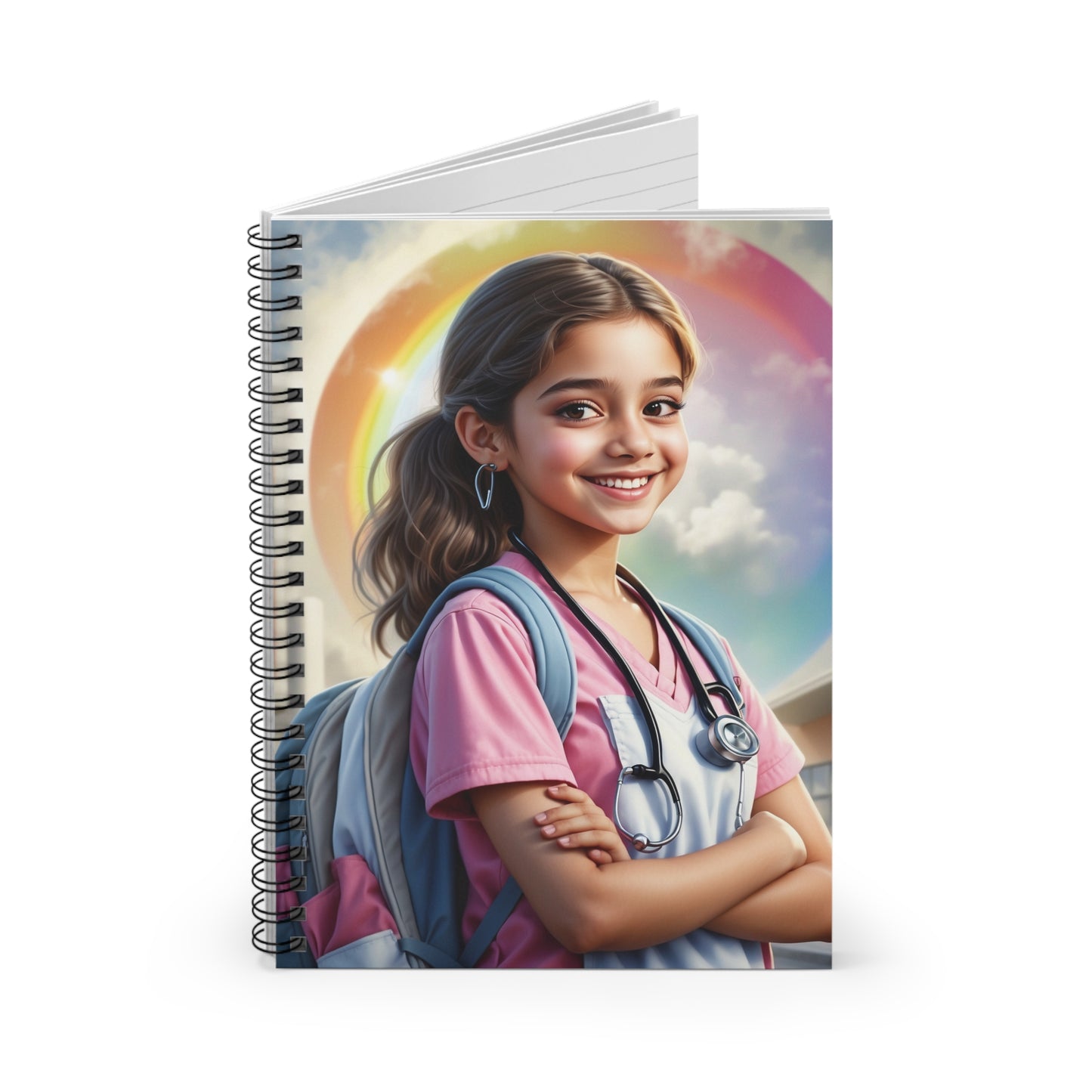 Inspired Doctor Spiral Notebook - Ruled Line