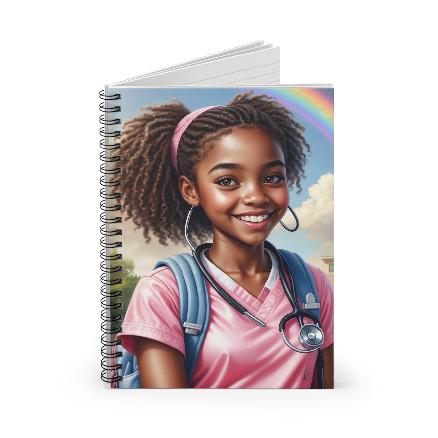 Doctor Teen v3 Spiral Notebook - Ruled Line