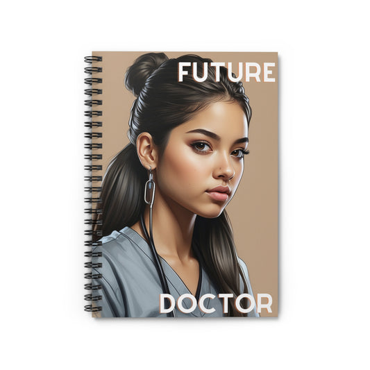 Future Doctor Spiral Notebook - Ruled Line