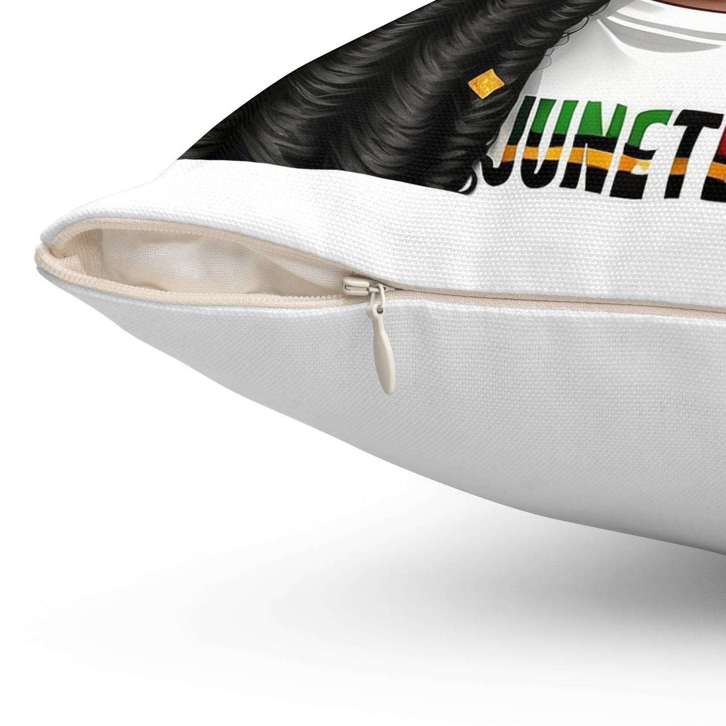 Juneteenth Spun Polyester Square Pillow