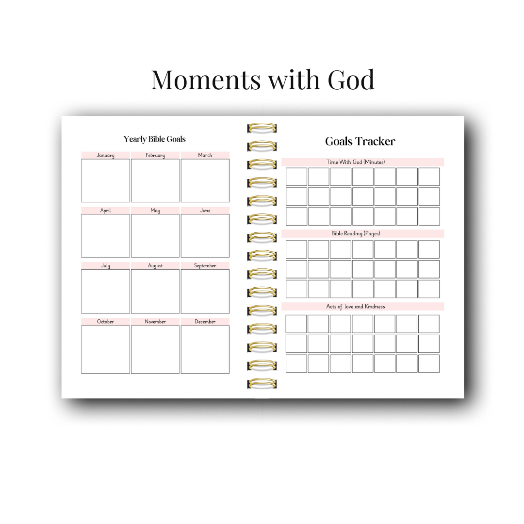 Moments With God - Daily Prayer Journal (Women)