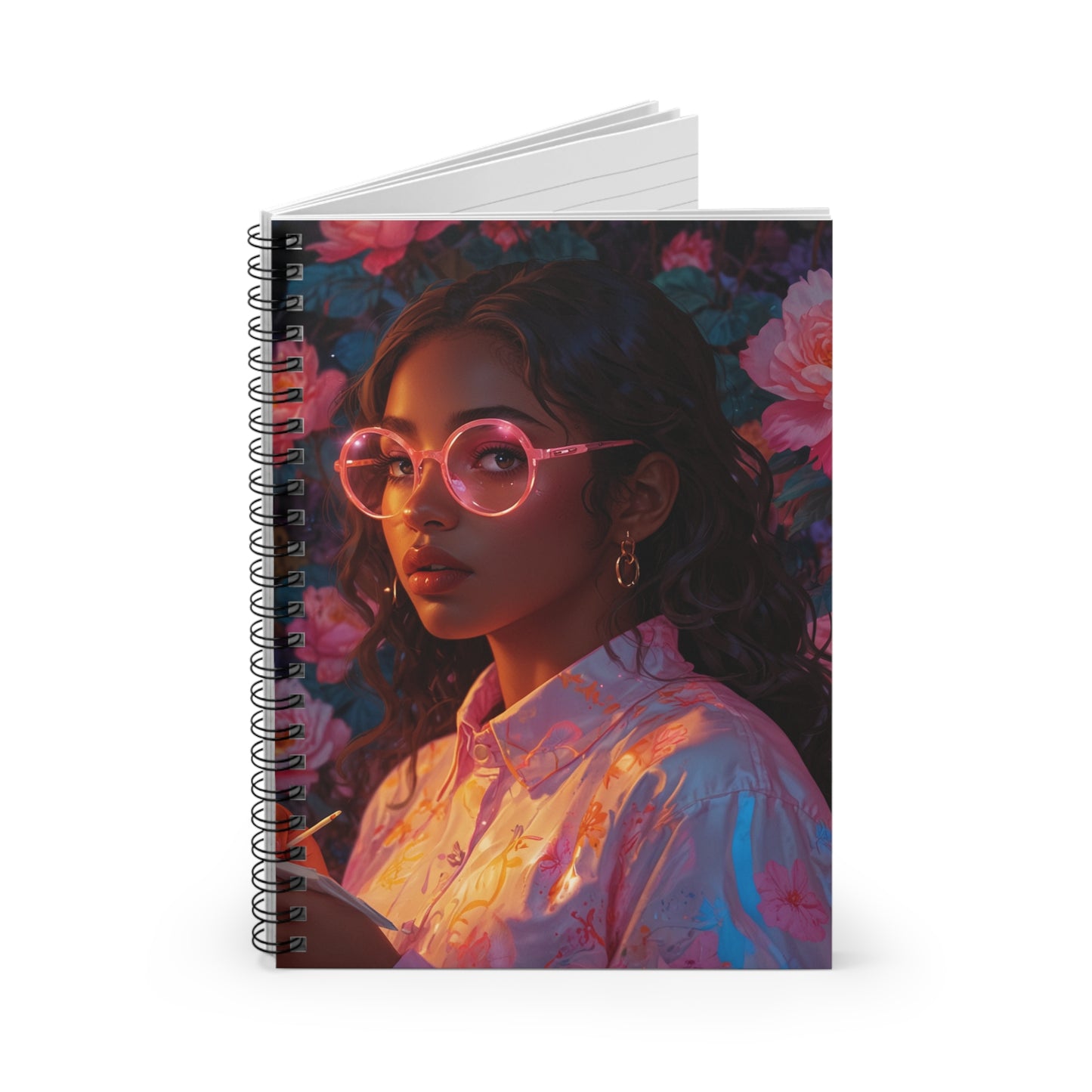 Peach Teen Spiral Notebook - Ruled Line