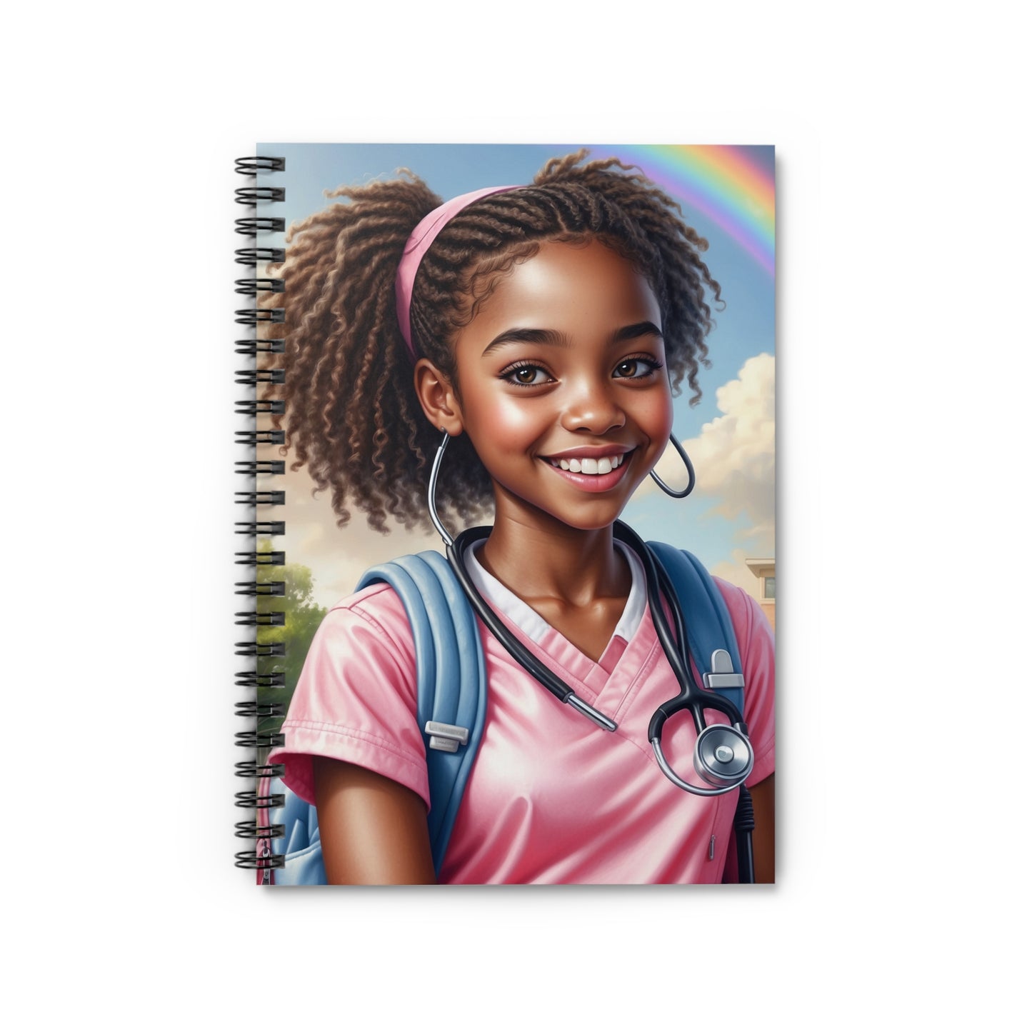 Doctor Teen v3 Spiral Notebook - Ruled Line