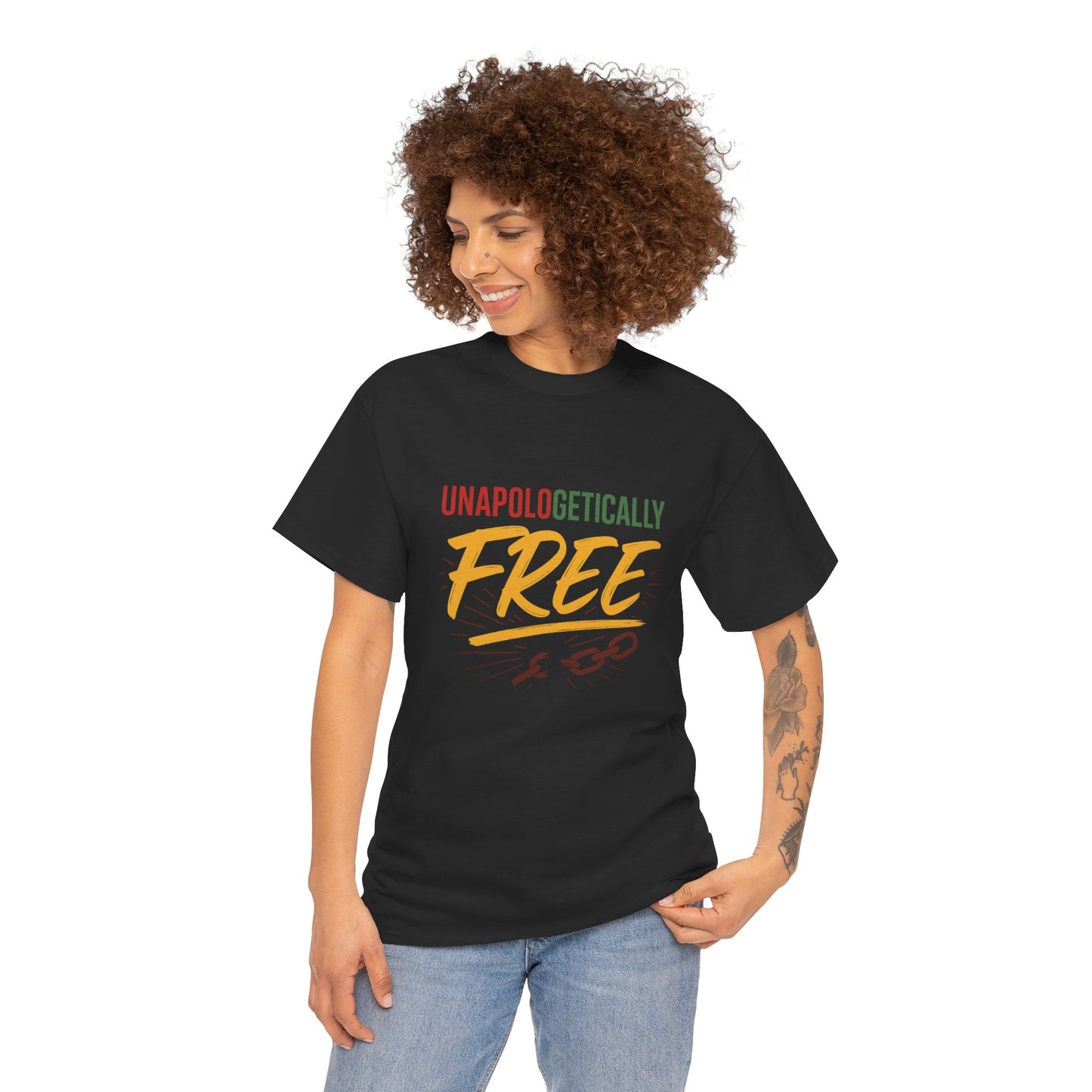 Unapologetically Free – Unisex Heavy Cotton Tee