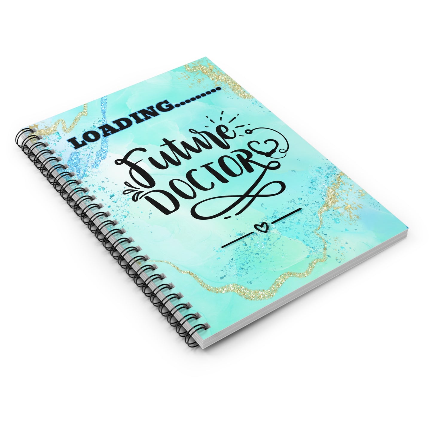Future Doctor Pink Spiral Notebook - Ruled Line