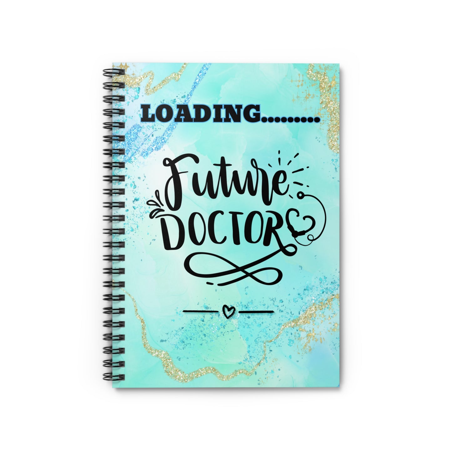 Future Doctor Pink Spiral Notebook - Ruled Line
