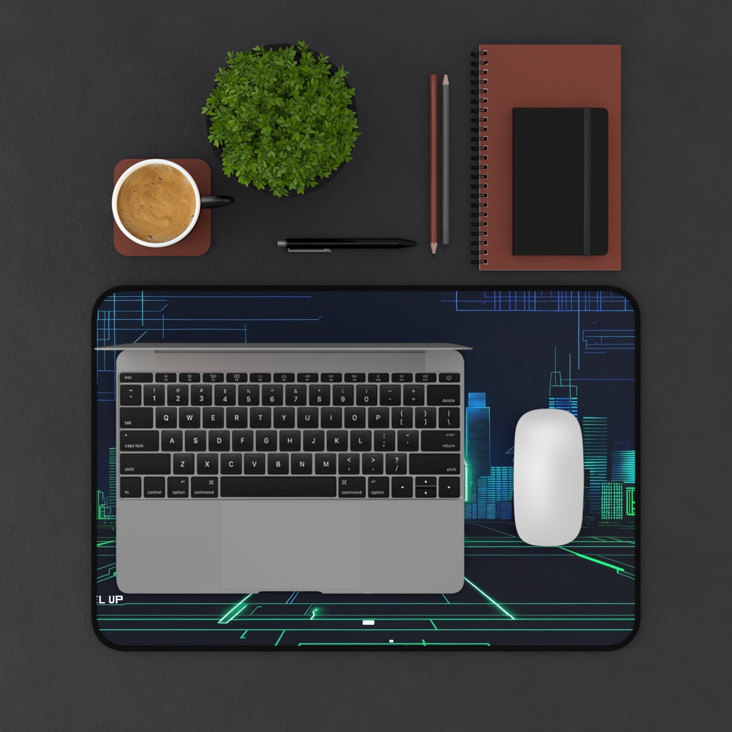 Level Up Desk Mat – Gamer Edition