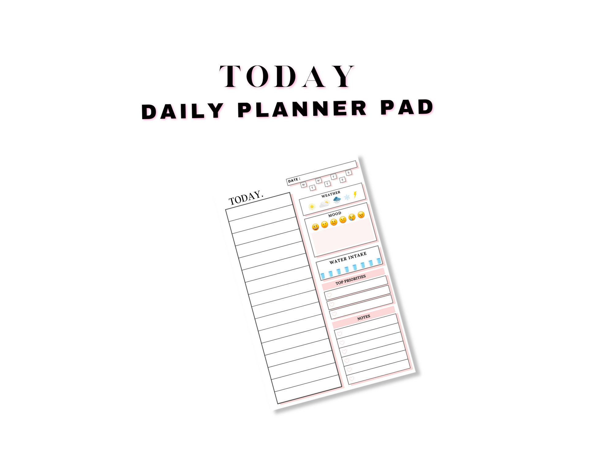 TODAYDailyPlannerPad