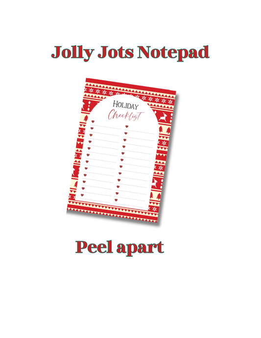 Jolly Jots Peel-Away Notepad