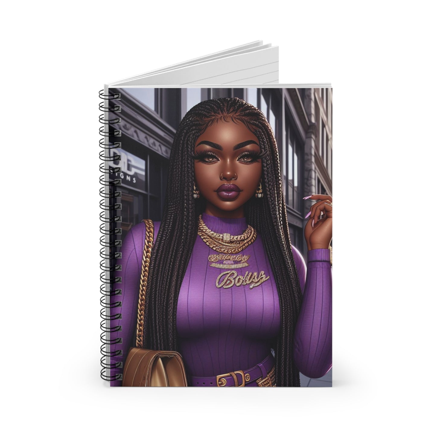 Boss Chick Spiral Notebook - Ruled Line