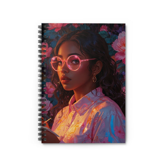 Peach Teen Spiral Notebook - Ruled Line