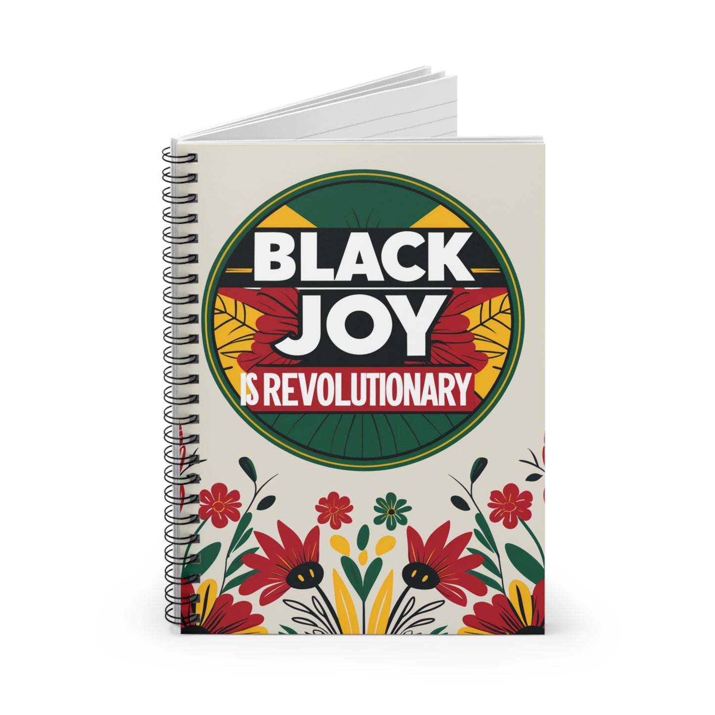 Black Joy Is Revolutionary – Ruled Spiral Journal | Wade Designs