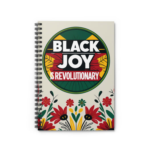 Black Joy Is Revolutionary – Ruled Spiral Journal | Wade Designs