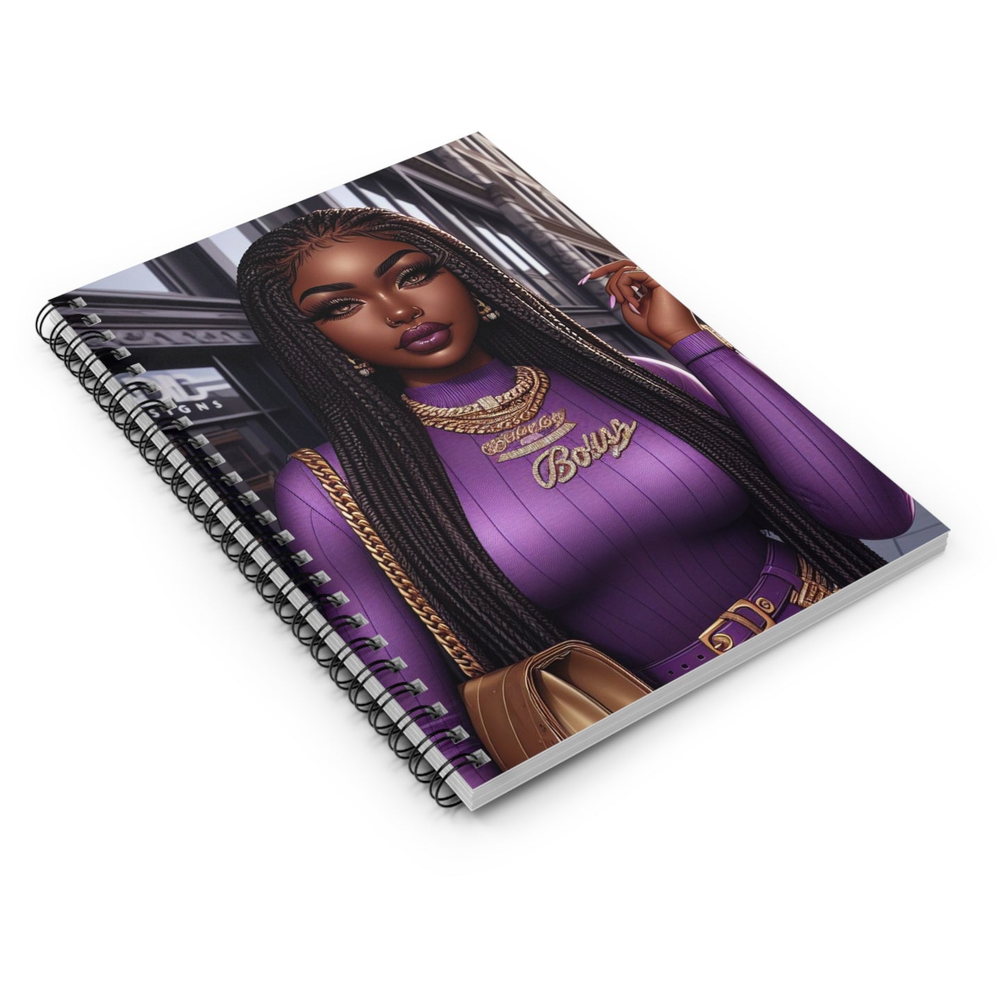 Boss Chick Spiral Notebook - Ruled Line