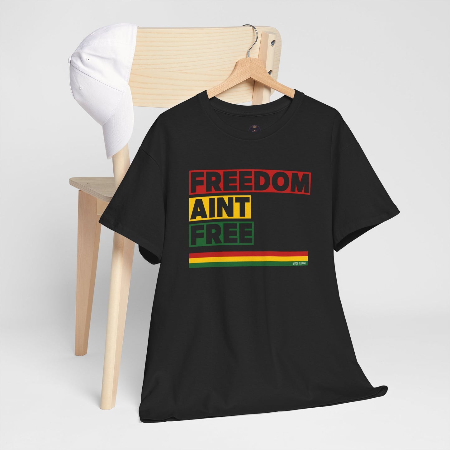 Freedom Ain’t Free – Pan-African Stripe Edition | Wade Designs