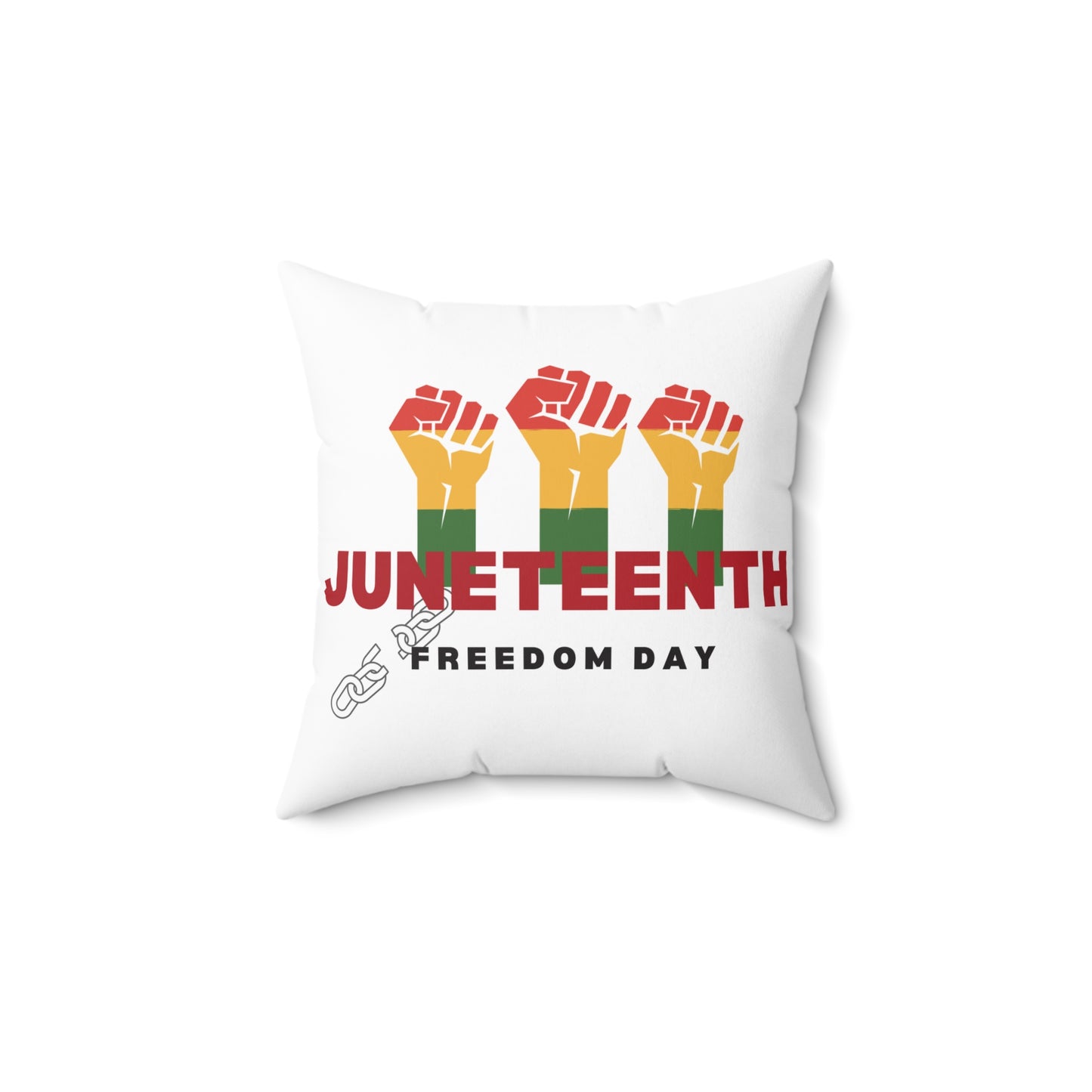 Juneteenth Spun Polyester Square Pillow