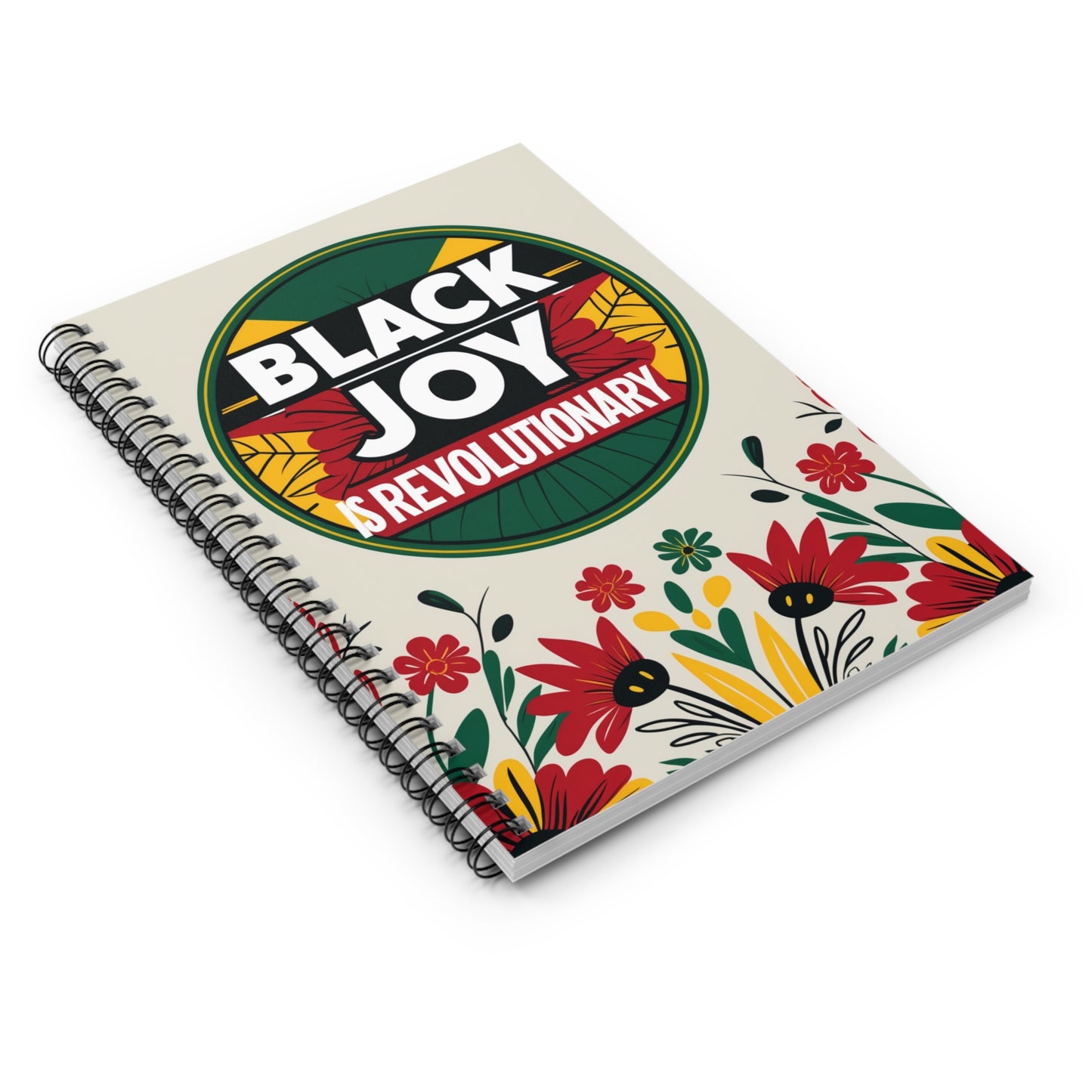Black Joy Is Revolutionary – Ruled Spiral Journal | Wade Designs