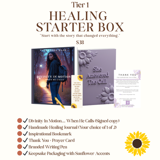 🌻 Tier 1 – Healing Starter Box