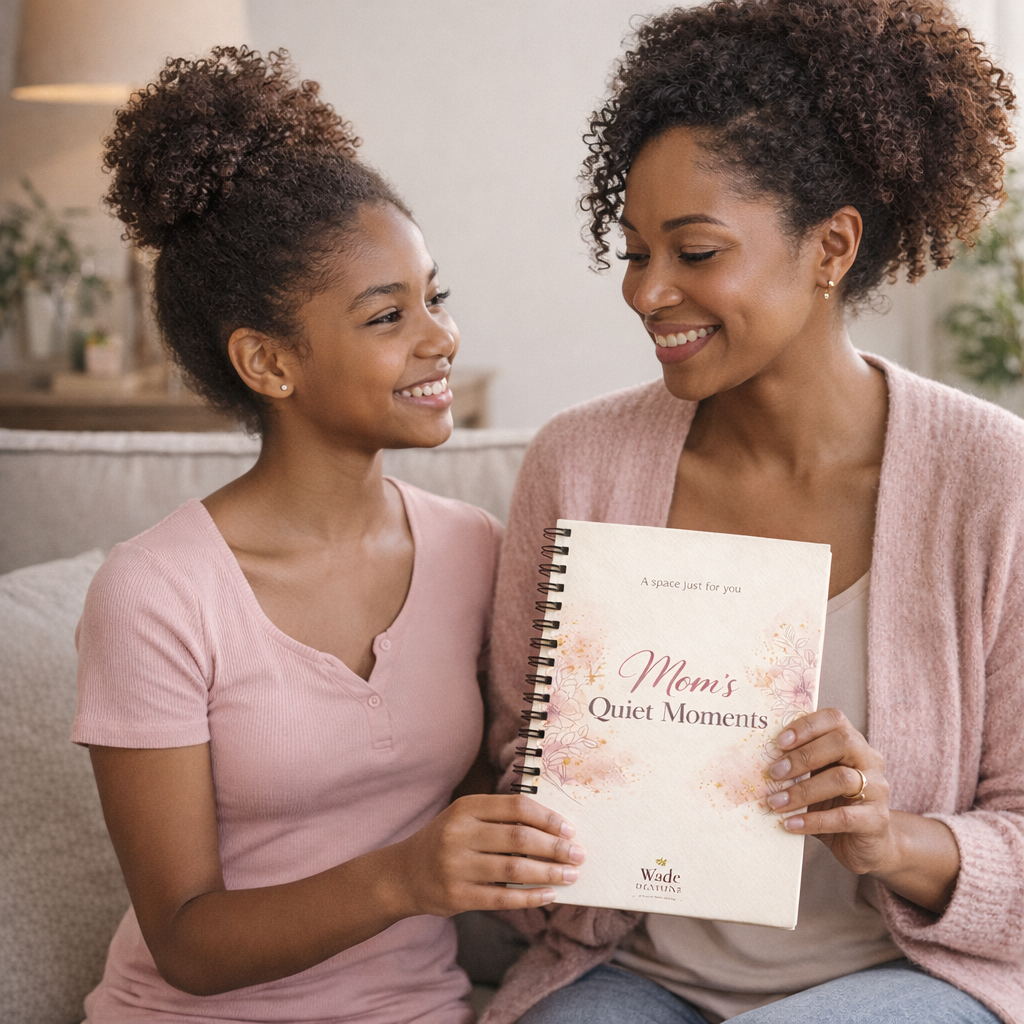 Mom’s Quiet Moments – Spiral Journal for Reflection & Everyday Writing