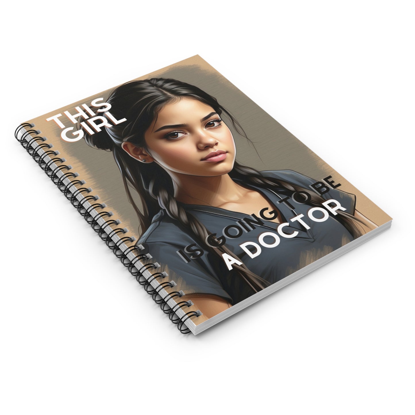 This Girl Doctor Spiral Notebook - Ruled Line