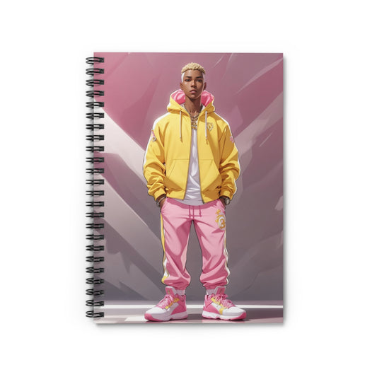 Graphic Spiral Notebook - Ruled Line