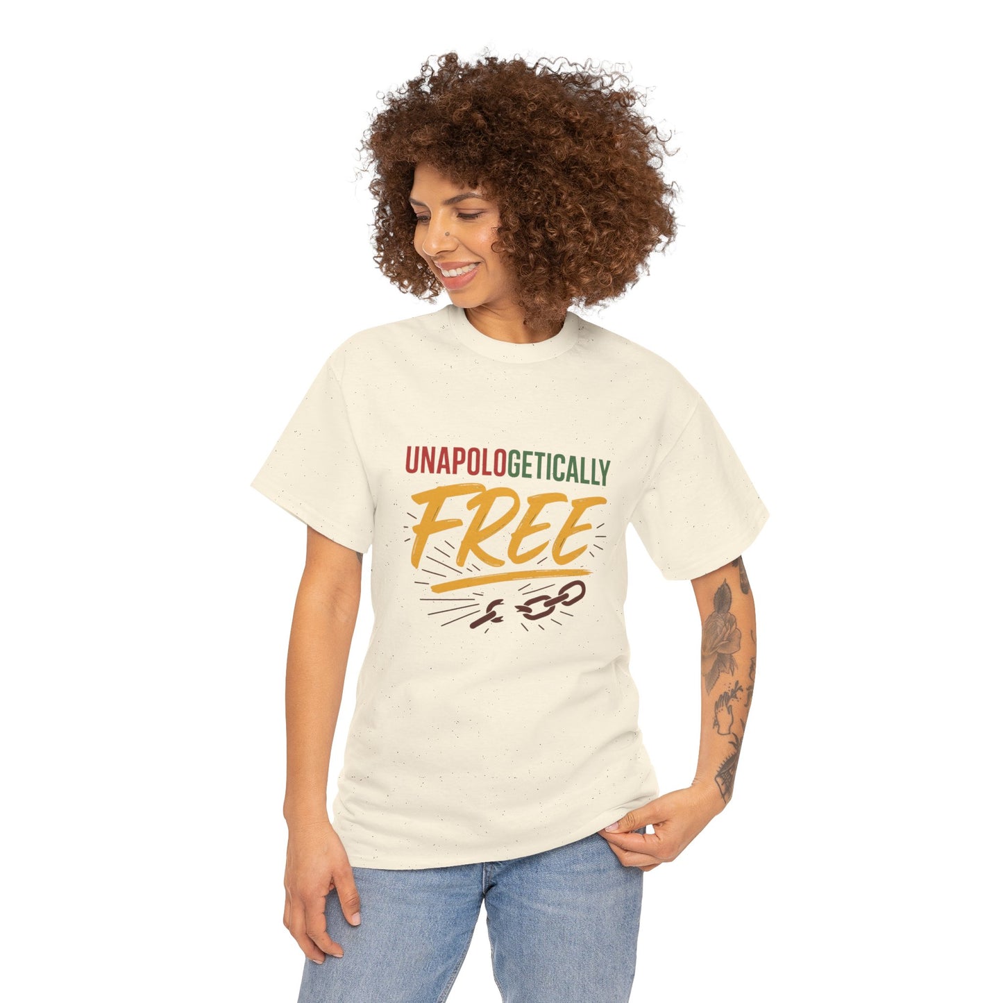 Unapologetically Free – Unisex Heavy Cotton Tee