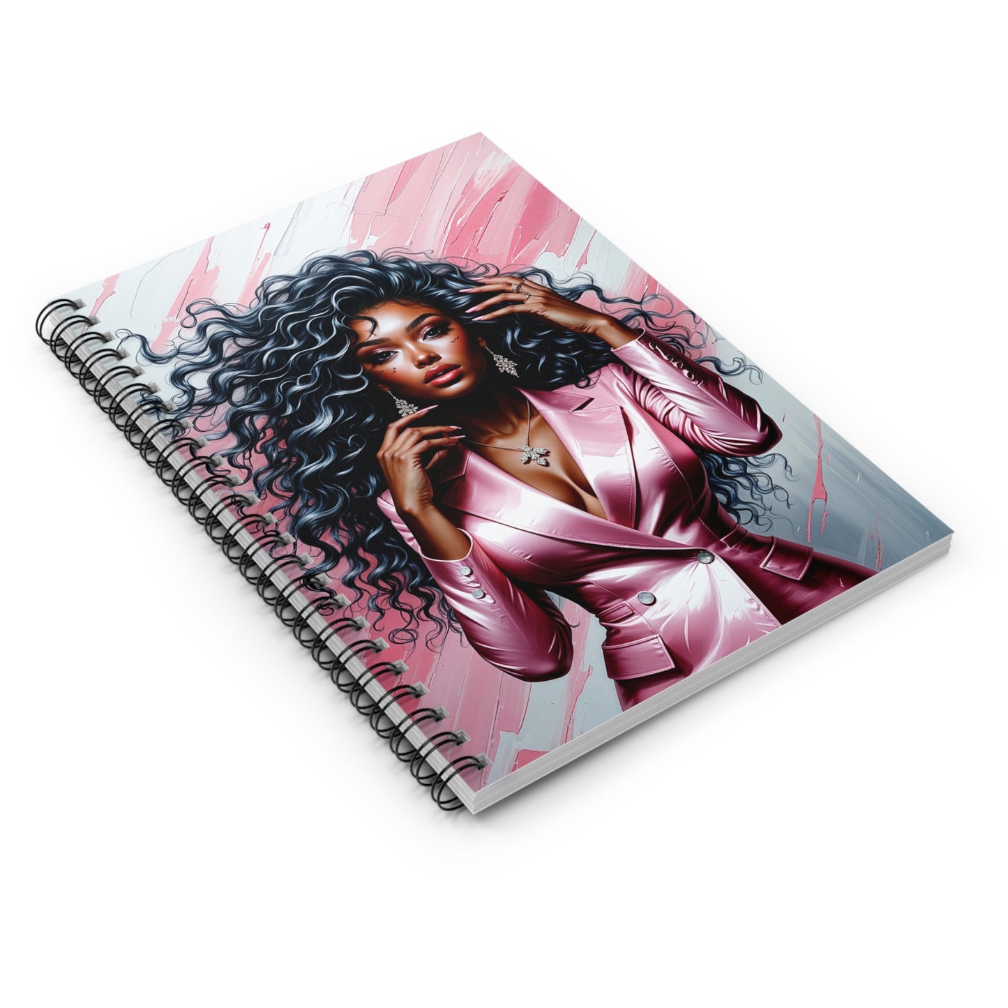 Empowered Beauty Spiral Notebook - Ruled Lines