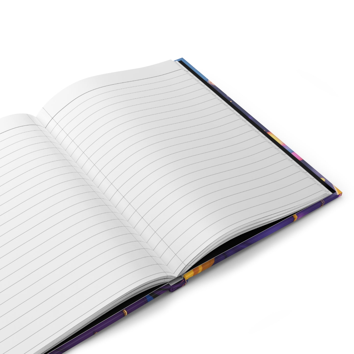 Vibrant Afrocentric Wade Designs Hardcover Journal -