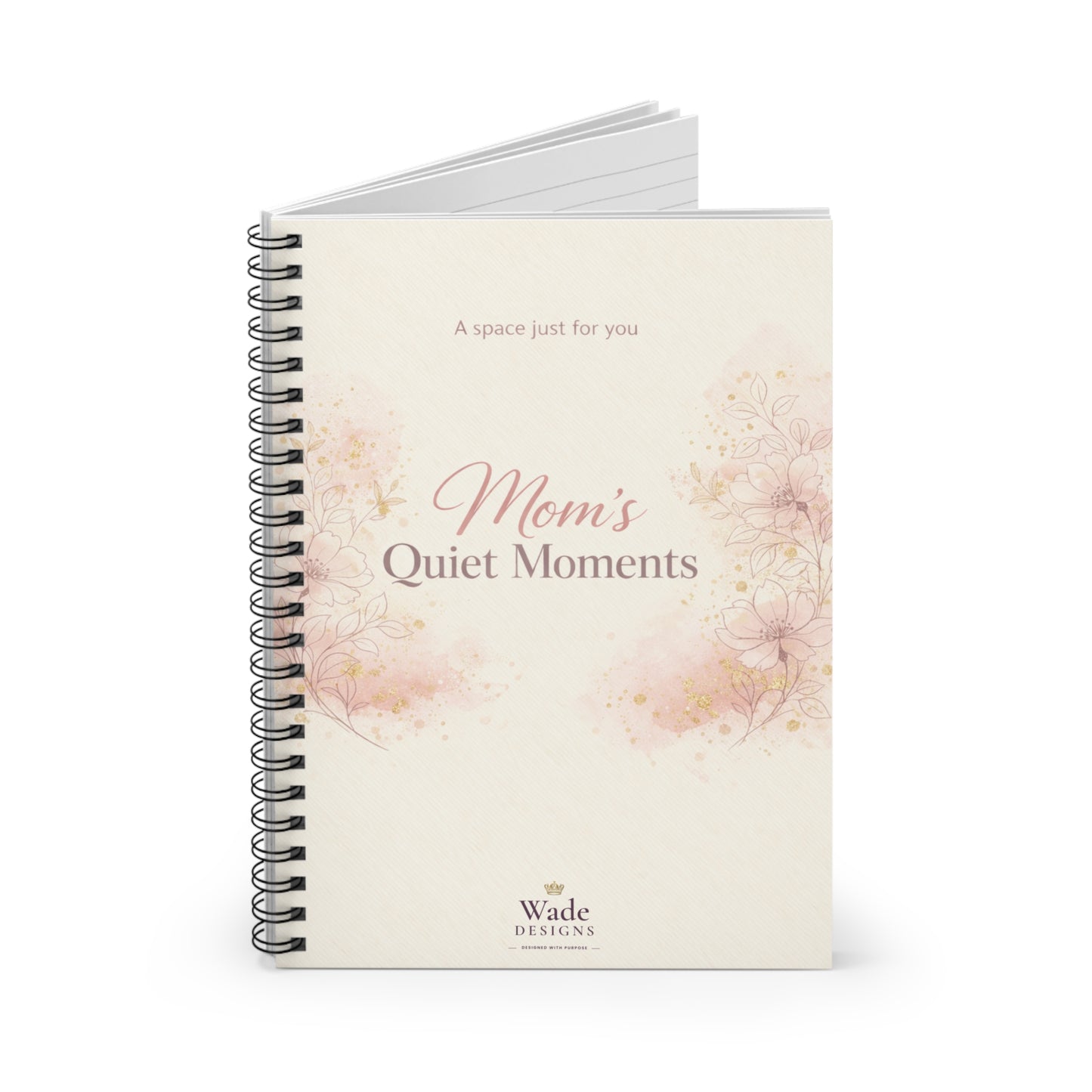 Mom’s Quiet Moments – Spiral Journal for Reflection & Everyday Writing