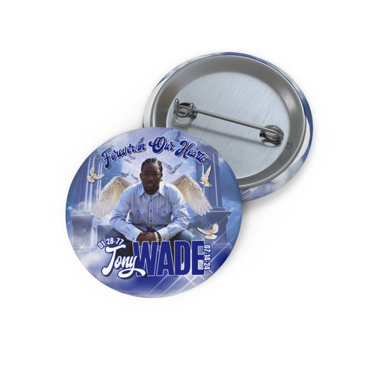 Memorial Pin Buttons