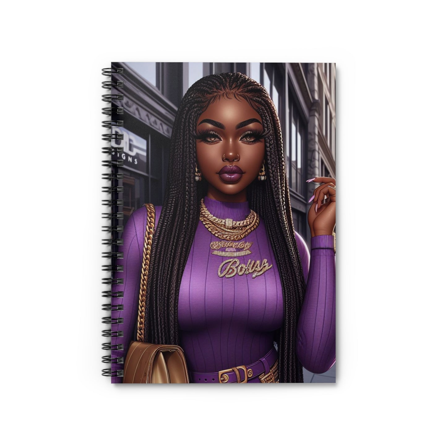 Boss Chick Spiral Notebook - Ruled Line