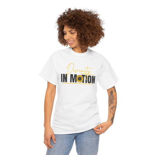 Divinity In Motion Tee – Sunflower Edition