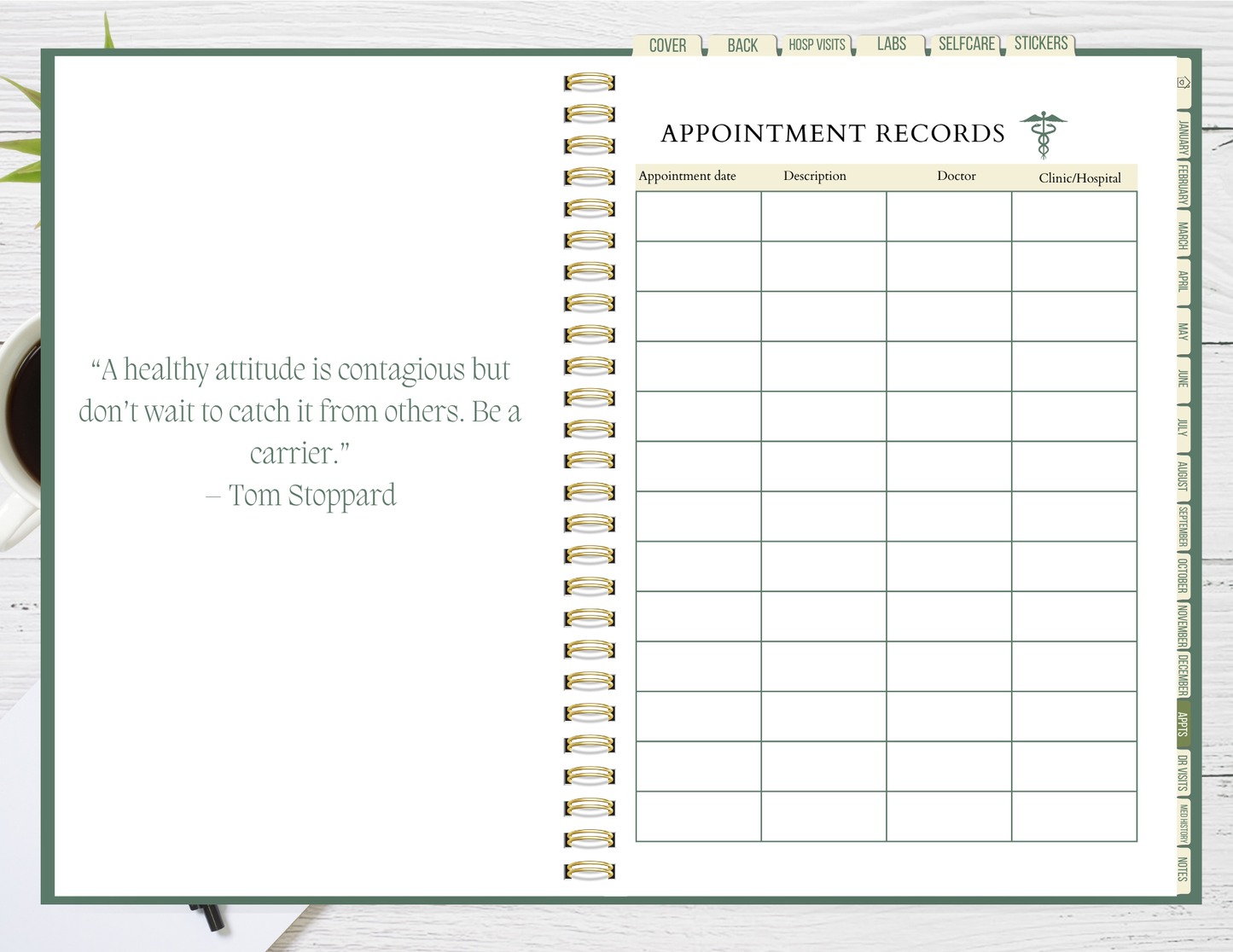 appointment records