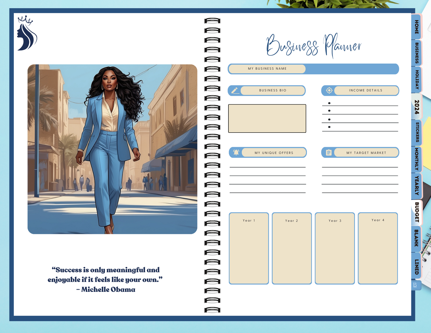 Get Down to Business Digital Planner 2024