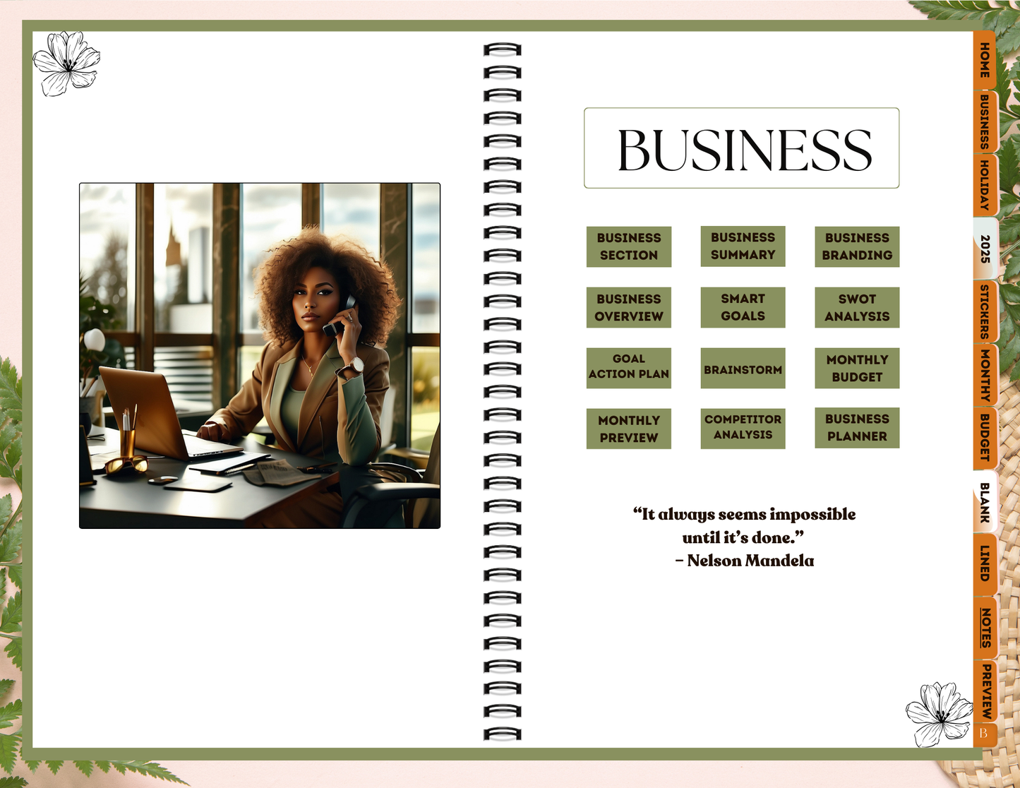 Get Down to Business Digital Planner 2025