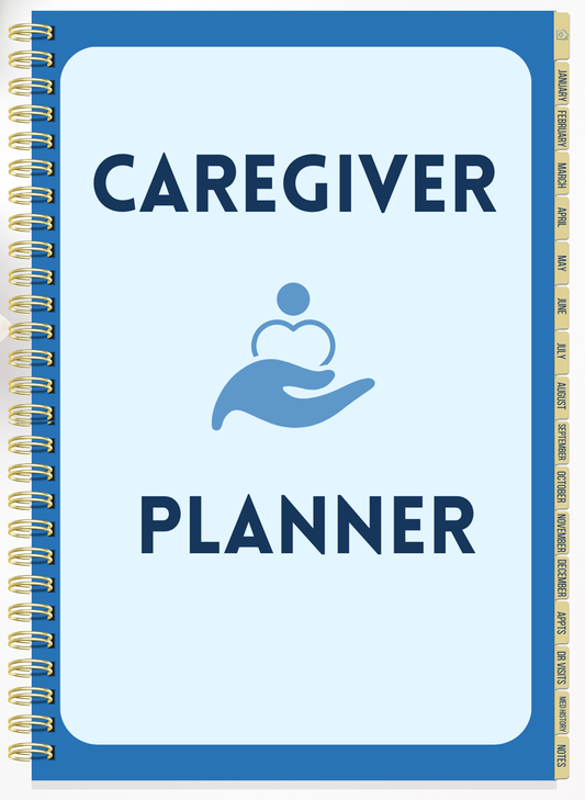 Caregiver planner cover