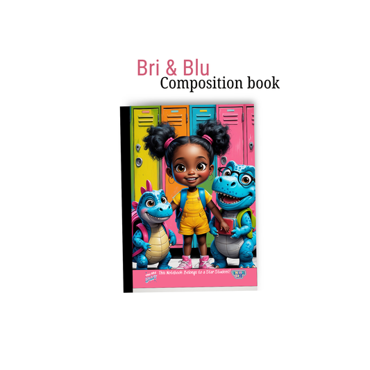Bri & Blu Composition Boook