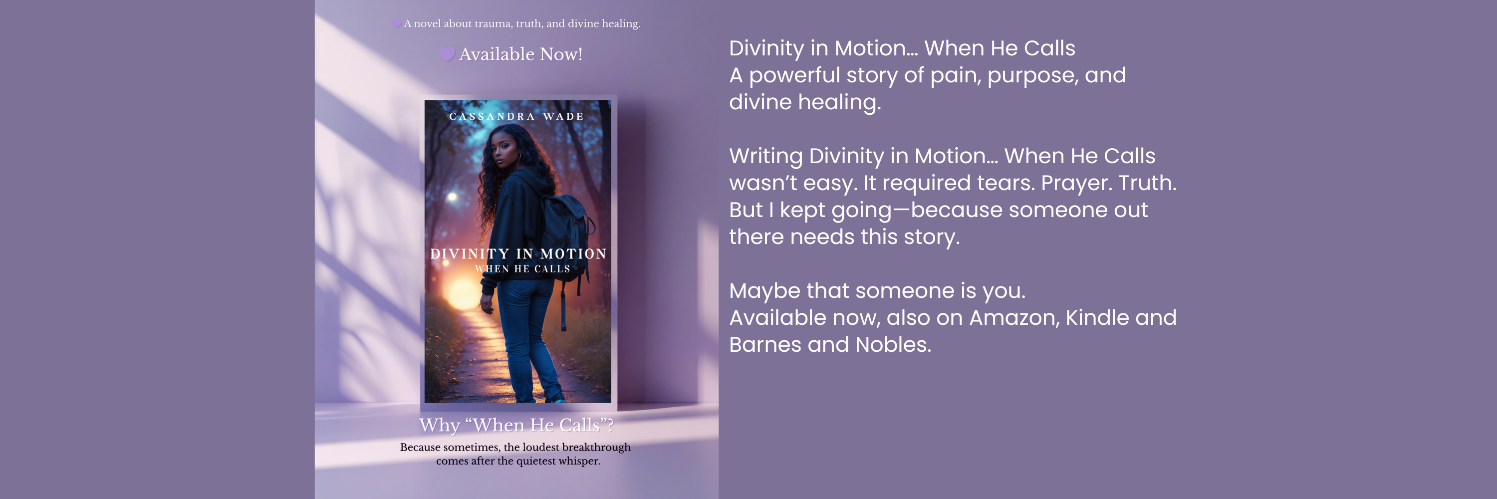 Divinity in motion banner