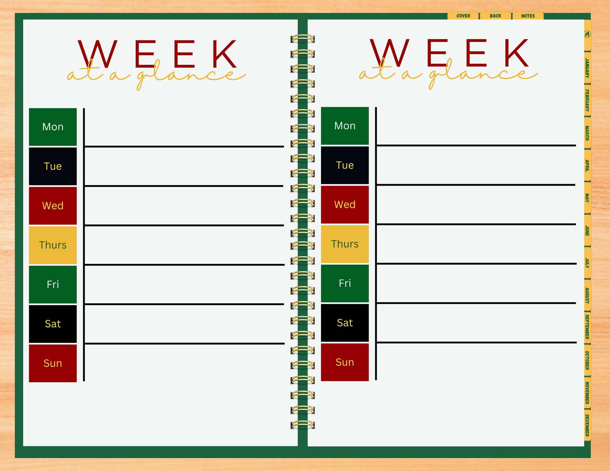 Week at a glance