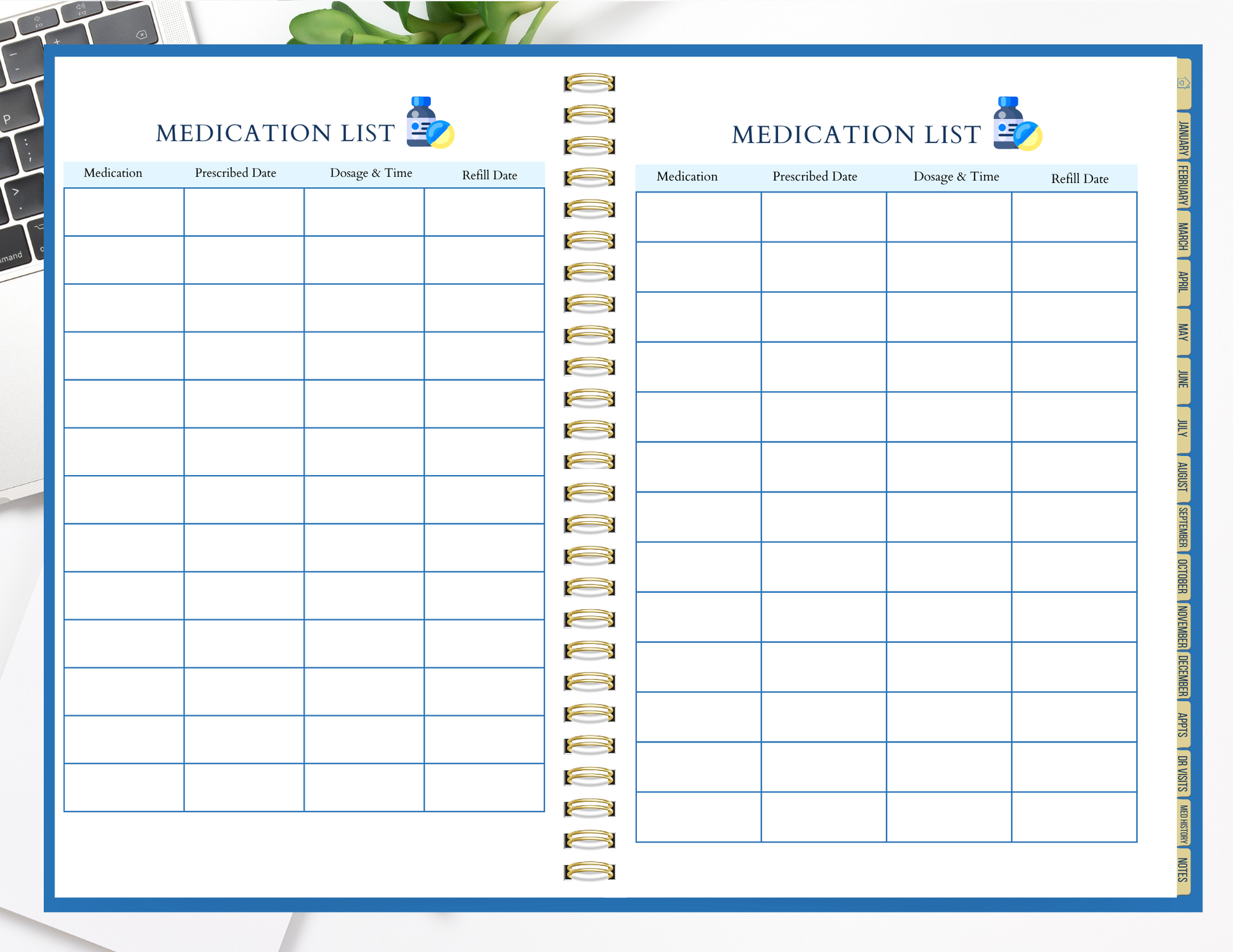 Medication List Page