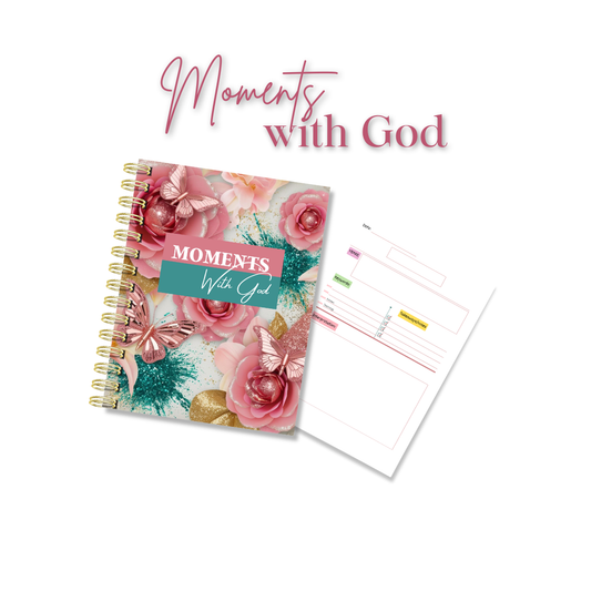 Moments With God - Daily Prayer Journal (Women)