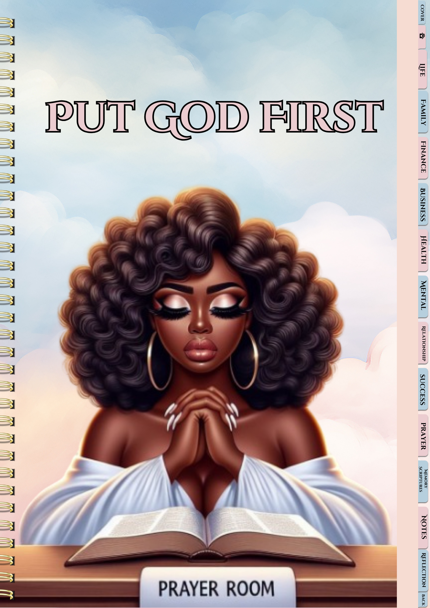 Put God first page