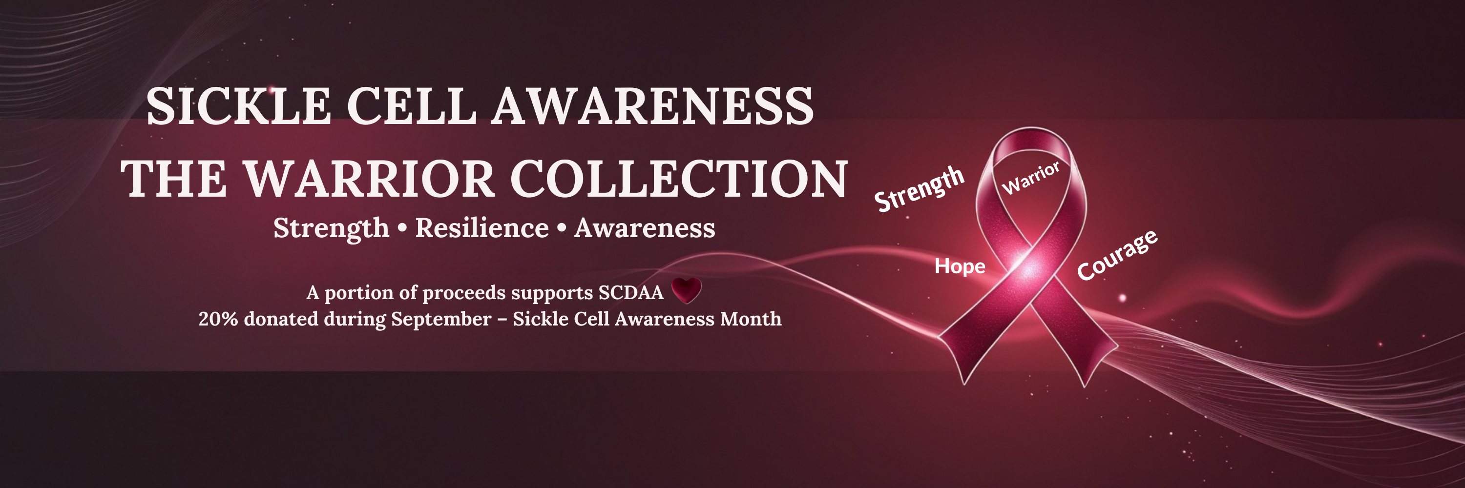 Sickle Cell Awareness Banner