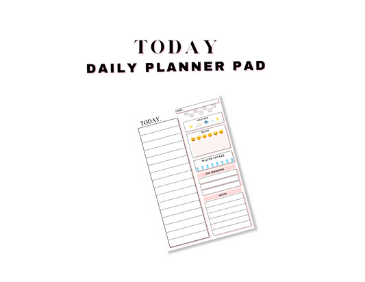 TODAYDailyPlannerPad